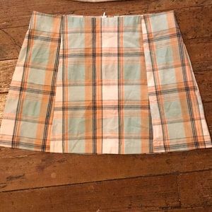 Plaid Urban Outfitters Renewal skirt